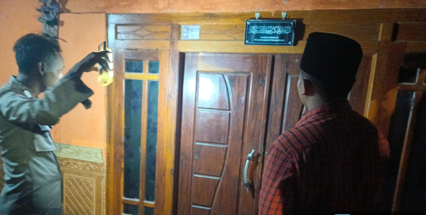 Patroli Rumah Kosong Oleh Polres Bojonegoro Yang Ditinggal Pemiliknya Mudik&nbsp;Lebaran