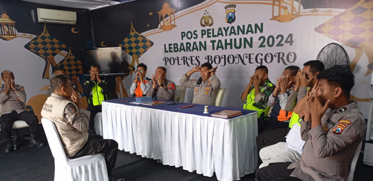 Pendampingan Psikologi Ke Personel Pengamanan Operasi Ketupat Semeru 2024&nbsp;Bojonegoro