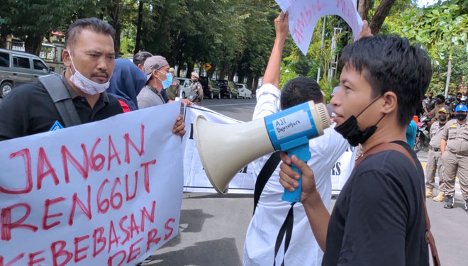 Kampanyekan Buruh Media Berserikat, Aji Bojonegoro Sebut Tantangan Buruh Makin Kompleks