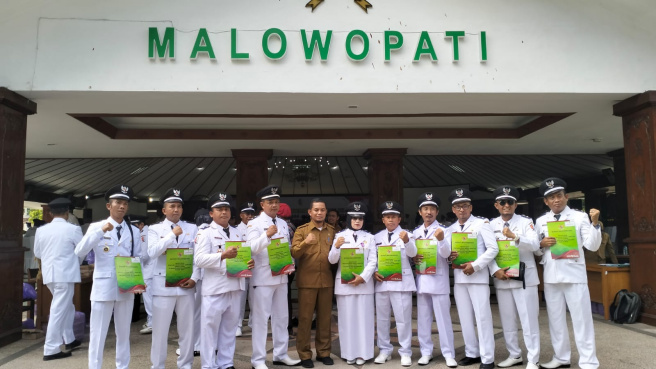 Kades di Kecamatan Sukosewu Bersyukur Ada penambahan Jabatan, dan Akan Tingkatkan Kinerja Lebih Baik&nbsp;Lagi