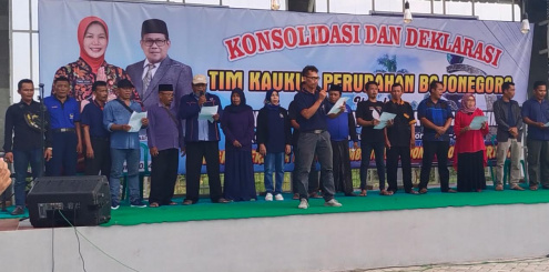 Dukung Nurul-Nafik, Tim Kaukus Perubahan Bojonegoro Gelar&nbsp;Deklarasi