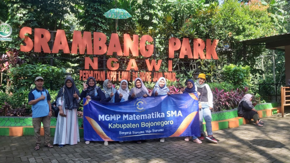 Tingkatkan Kompetensi Pedagogik, Guru Matematika SMA di Bojonegoro Laksanakan Implementasi Pembelajaran Outdoor