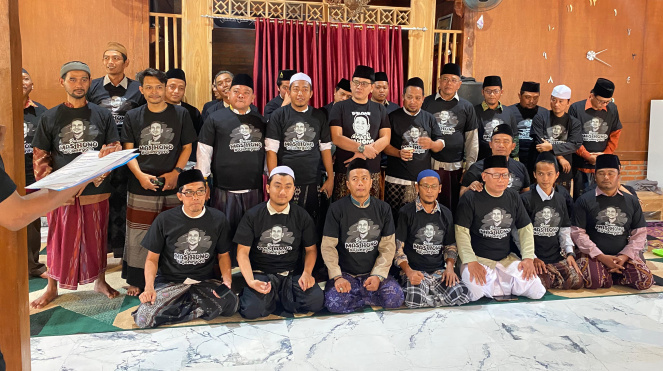 Doa Bersama Relawan Jaganegoro Untuk Kemenangan Mas wahono Sebagai Bupati Bojonegoro&nbsp;2024-2029