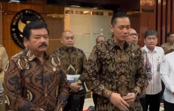 Menteri ATR dan Kepala BPN Rakor Bersama Menko Polhukam Bahas Inventarisasi dan Identifikasi Tanah&nbsp;Ulayat