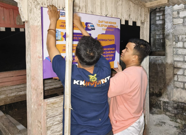 Maping Area Desa Betet Oleh Kelompok 24 KKN TK&nbsp;Unigoro