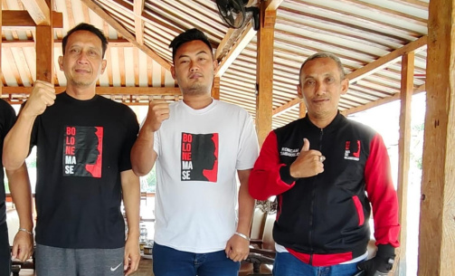 Relawan Besar Prabowo Gibran, Bolone Mase Bojonegoro Dukung Setyo&nbsp;Wahono