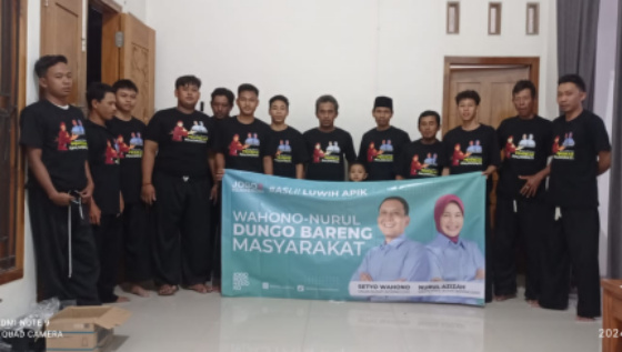 All In Setyo Wahono – Nurul Azizah, Relawan Pendekar Malowopati Bungur Siap Satukan Visi ‘Luwih&nbsp;Apik’