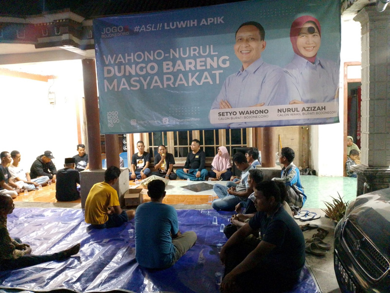 Setyo Wahono – Nurul Azizah Terus dapat Dukungan Rakyat Bojonegoro 