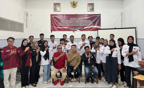 KPU Bersama GMNI Bojonegoro Bangunkan Kesadaran Politik dan Demokrasi&nbsp;Masyarakat