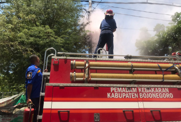 Damkarmat Bojonegoro Nyatakan Ratusan Peristiwa Kebakaran terjadi Dimusim&nbsp;Kemarau